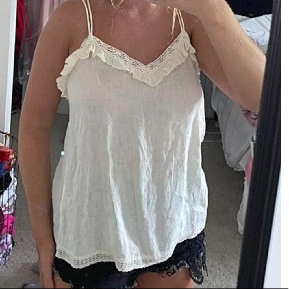 Zara Lacey Tank Top
